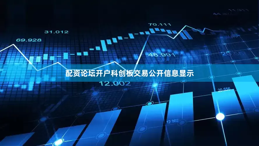 配资论坛开户科创板交易公开信息显示